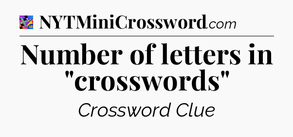 Number of letters in 