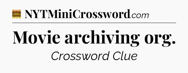 Movie archiving org - Eugene Sheffer Crossword