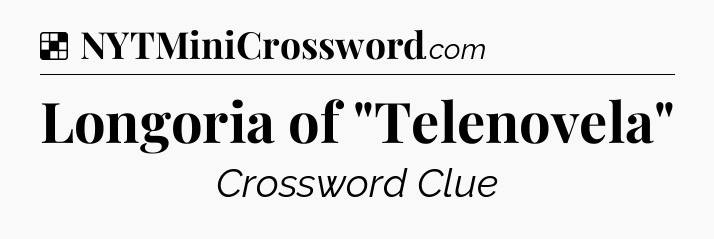 Solution: Longoria of 