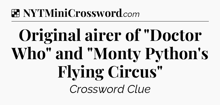 Solution: Original airer of 