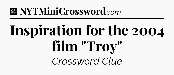 Inspiration for the 2004 film 