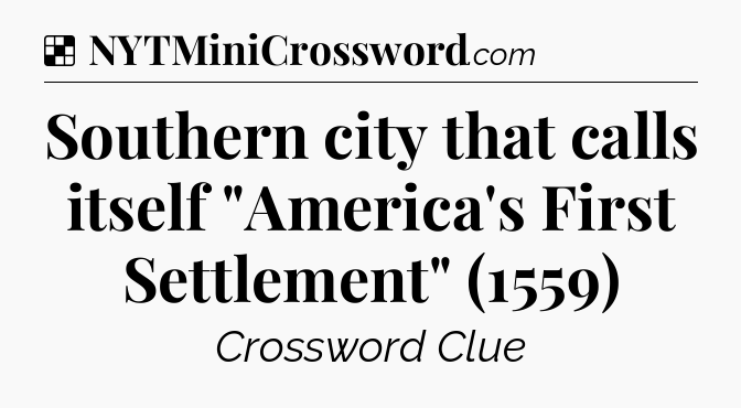 Solution: Southern city that calls itself 