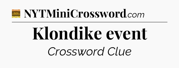 Klondike event - Eugene Sheffer Crossword