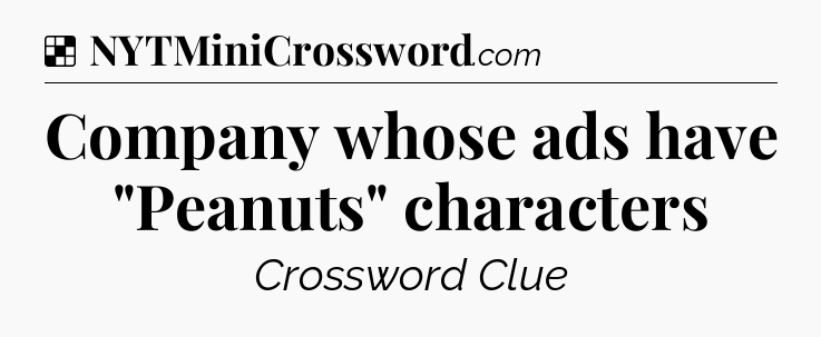 Solution: Company whose ads have 