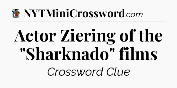 Actor Ziering of the 