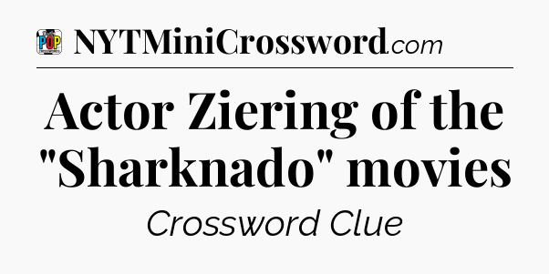 Actor Ziering of the 