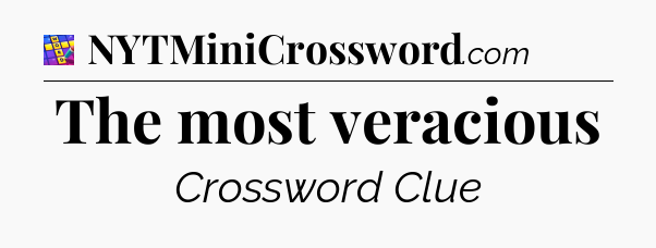 The most veracious Codycross