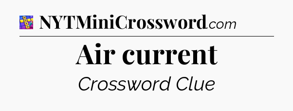 Air current Codycross