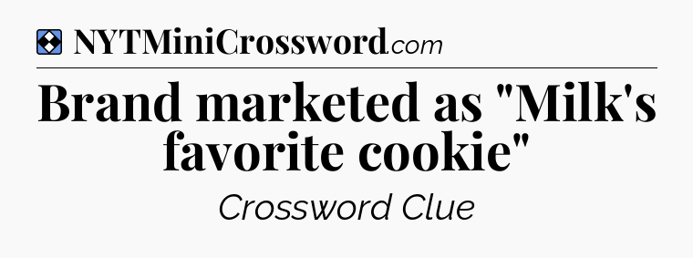 Solution: Brand marketed as 