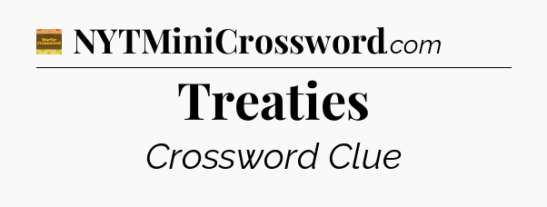 Treaties - Eugene Sheffer Crossword