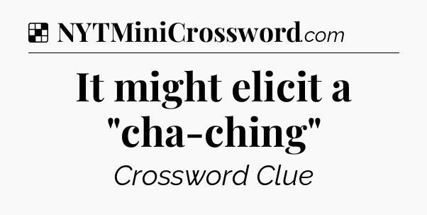 Solution: It might elicit a 
