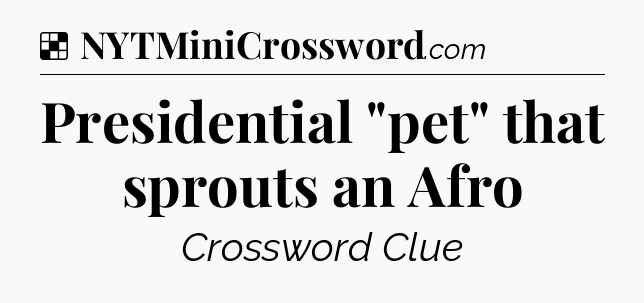 Solution: Presidential 
