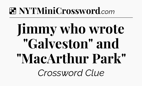 Solution: Jimmy who wrote 