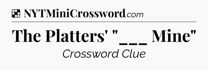 Solution: The Platters' 