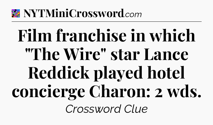 Film franchise in which 