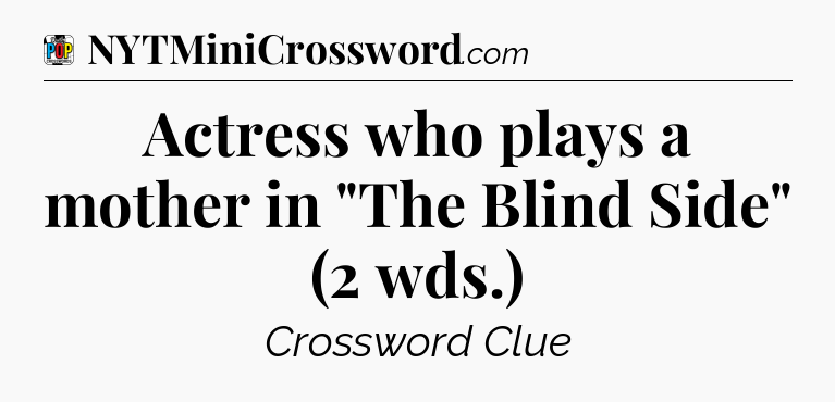 Actress who plays a mother in 