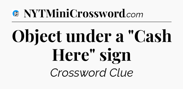 Object under a 