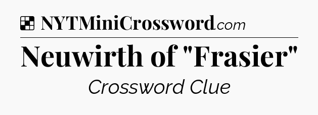 Solution: Neuwirth of 