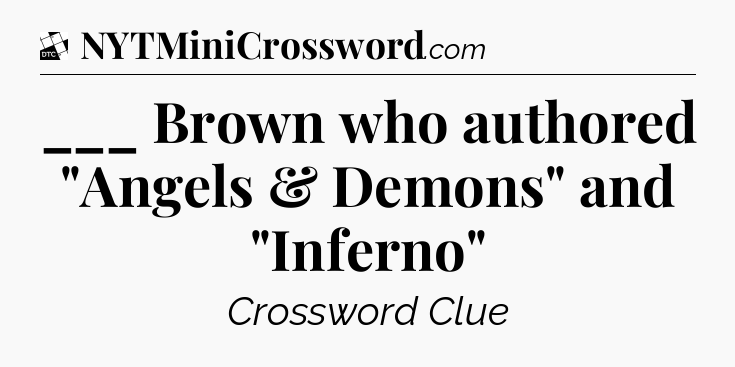 ___ Brown who authored 