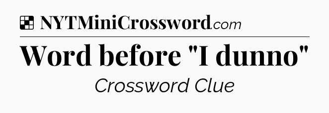 Solution: Word before 