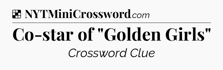 Solution: Co-star of 