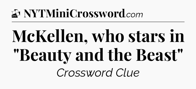 McKellen, who stars in 