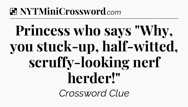 Solution: Princess who says 