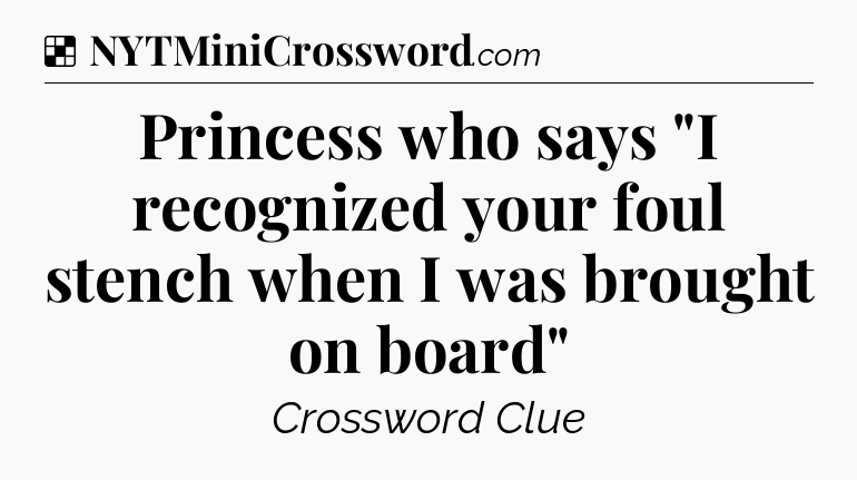 Solution: Princess who says 