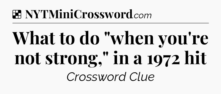 Solution: What to do 