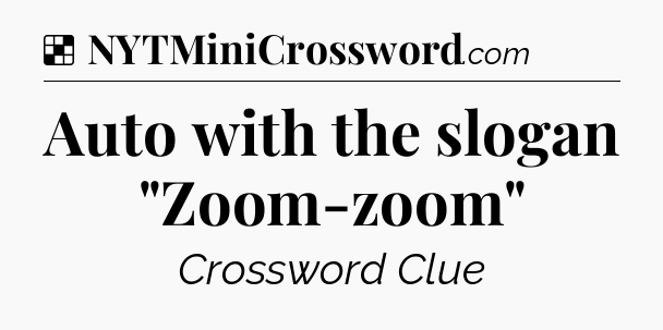 Solution: Auto with the slogan 