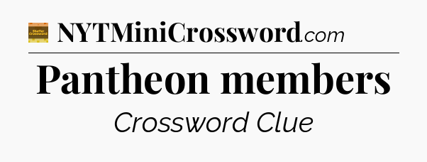 Pantheon members - Eugene Sheffer Crossword