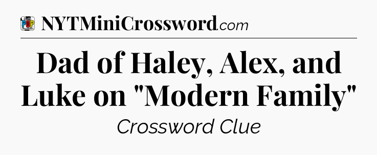 Dad of Haley, Alex, and Luke on 