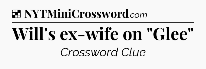 Solution: Will's ex-wife on 