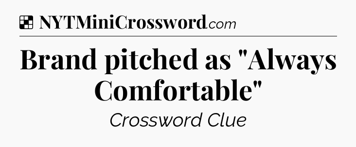 Solution: Brand pitched as 