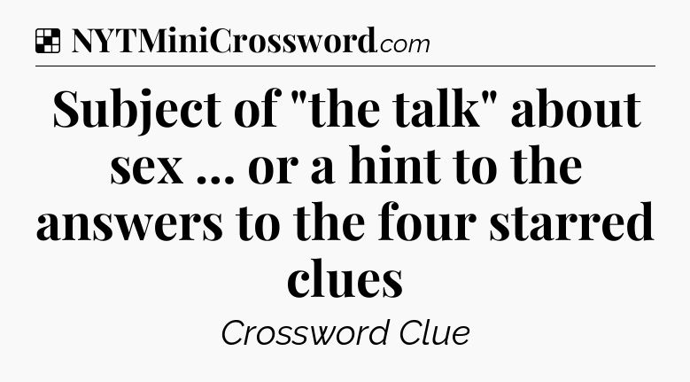 Solution: Subject of 