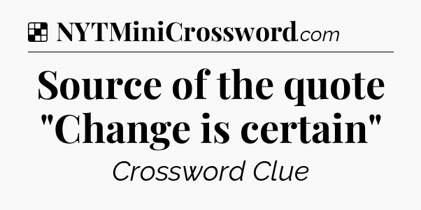 Solution: Source of the quote 