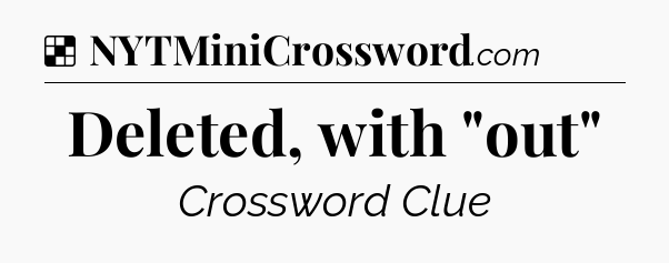 Solution: Deleted, with 