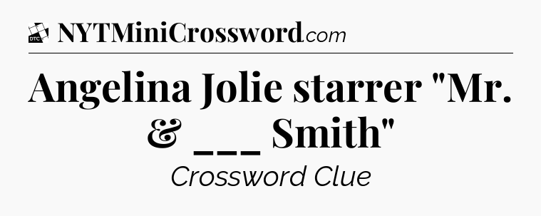 Angelina Jolie starrer 