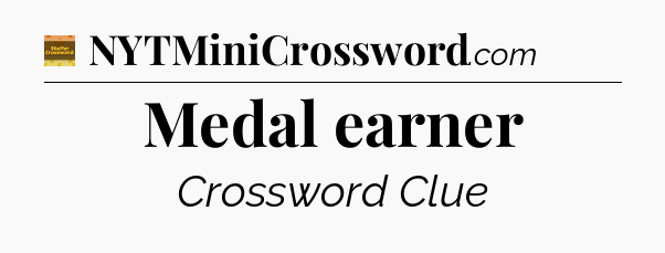 Medal earner - Eugene Sheffer Crossword