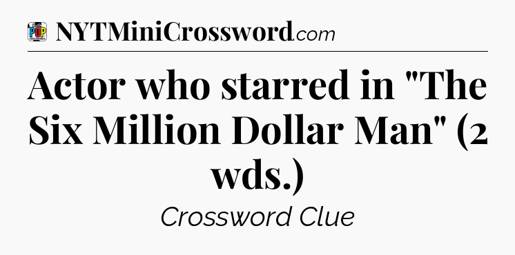 Actor who starred in 