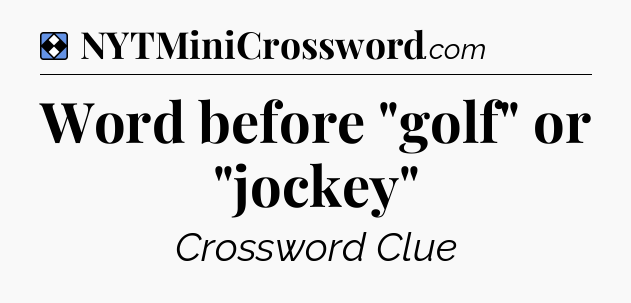 Solution: Word before 