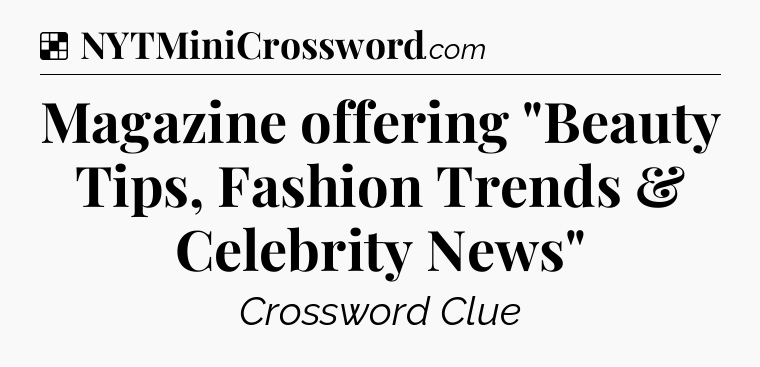 Solution: Magazine offering 