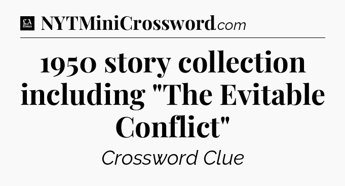 1950 story collection including 