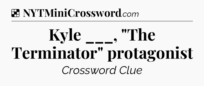 Solution: Kyle ___, 
