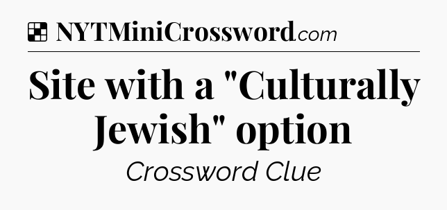 Solution: Site with a 