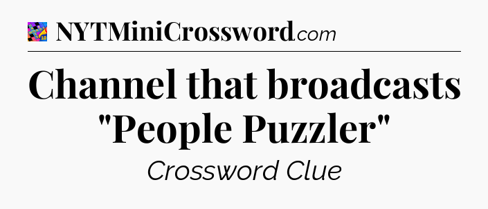 Channel that broadcasts 