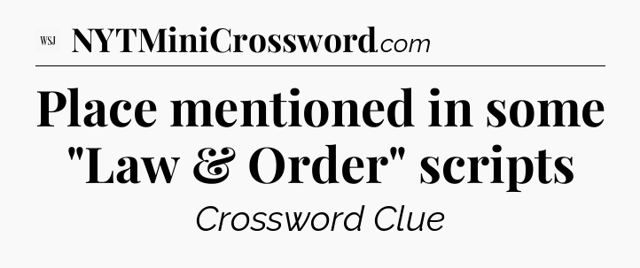 Place mentioned in some 