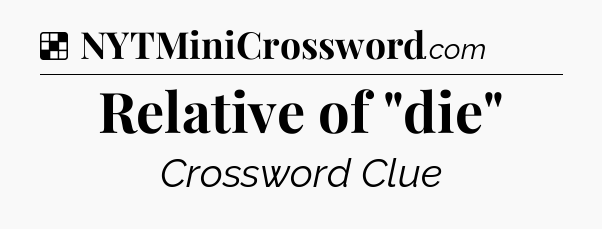 Solution: Relative of 