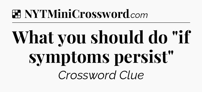 Solution: What you should do 