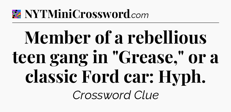 Member of a rebellious teen gang in 